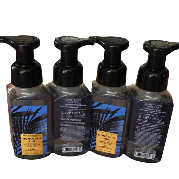 4 Bath & Body Works Honolulu Sun Gentle Foaming Hand Soap 8.75 fl.oz. New - Picture 2 of 2